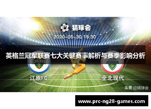 英格兰冠军联赛七大关键赛事解析与赛季影响分析